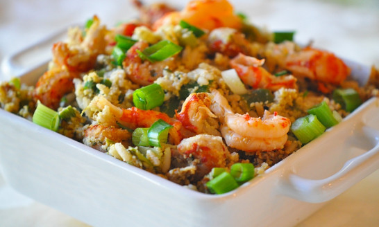 crawfish cornbread dressing recipe