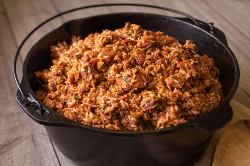 Chicken Andouille Tasso Jambalaya