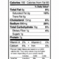 Nutrition facts label for one Cartozzo’s Cocktail Muffalettas slider, showing 150 calories and nutrient percentages.
