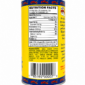 Nutrition facts, ingredients, and barcode on a cylindrical container of LA Crawfish Co. Creole Seasoning, no MSG.
