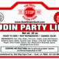 Product label for The Best Stop Original Boudin Party Links, featuring nutrition, ingredients, and cooking directions.