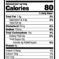 Nutrition facts for The Best Stop Mild Boudin: 80 calories, 1.5g fat, 10g carbs, and 6g protein per serving.