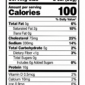 Nutrition facts label for The Best Stop Smoked Boudin, showing 100 calories per 2-ounce serving.