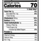 Nutrition label for The Best Stop Smoked Pork Sausage, showing 70 calories and 6g of protein per serving.