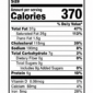 Nutrition Facts label for Cajun BBQ Butter Grilled Oyster Kit (1 dozen), showing 370 calories per serving.