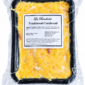 A 2 lb tray of La Boucherie Traditional Cornbread in vacuum-sealed plastic packaging with a central product label.
