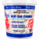 Pontchartrain Blue Crab Fingers 16 oz container featuring a red crab logo and a small American flag graphic.