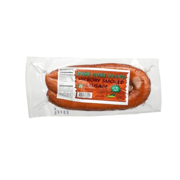 Down Home Meats Down Home Hickory Smoked Pork Sausage - Jalapeno 1.5 LB