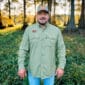 Louisiana Crawfish Company LCC Crawfish Leather Patch Hat