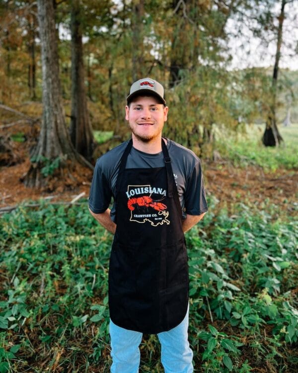 Louisiana Crawfish Company LCC Logo Apron