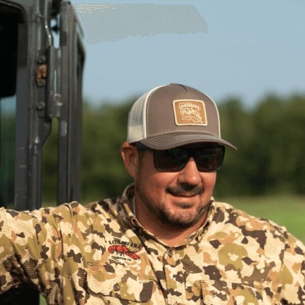 Louisiana Crawfish Company LCC Woven Logo Patch Hat