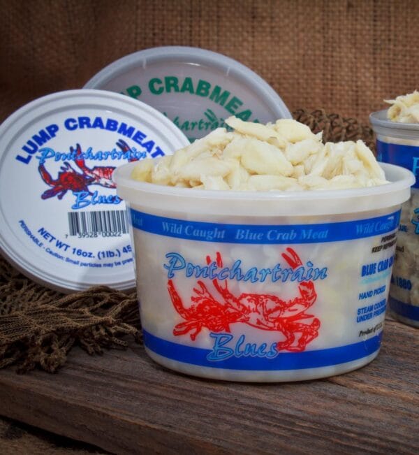 Ponchatrain Blue Crab Pontchartrain Lump Crab Meat 16 oz