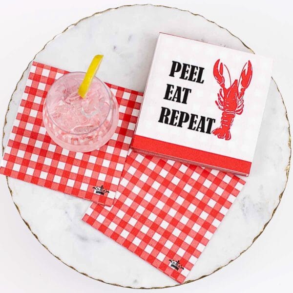 The Royal Standard Peel Eat Repeat Cocktail Napkins