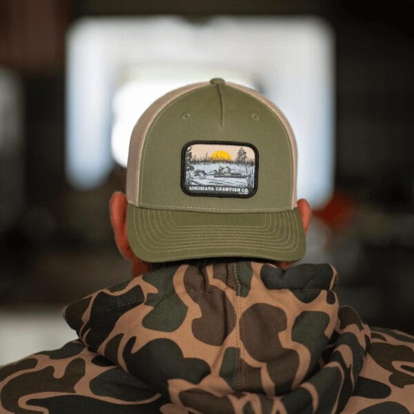 Louisiana Crawfish Company La Crawfish Co. Boat Patch Hat