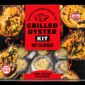 Bayou Carlin Oyster Combo: a dozen breaded raw oysters surrounded by grilled oysters.
