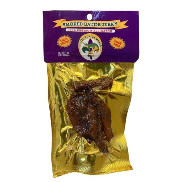Cajun Gator PURE Alligator Jerky 1oz
