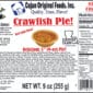 Cajun Original Foods Crawfish Pie