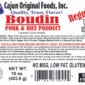 Cajun Original Foods Pork Boudin
