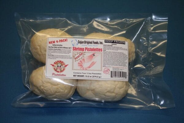 Cajun Original Foods Shrimp Pistolettes