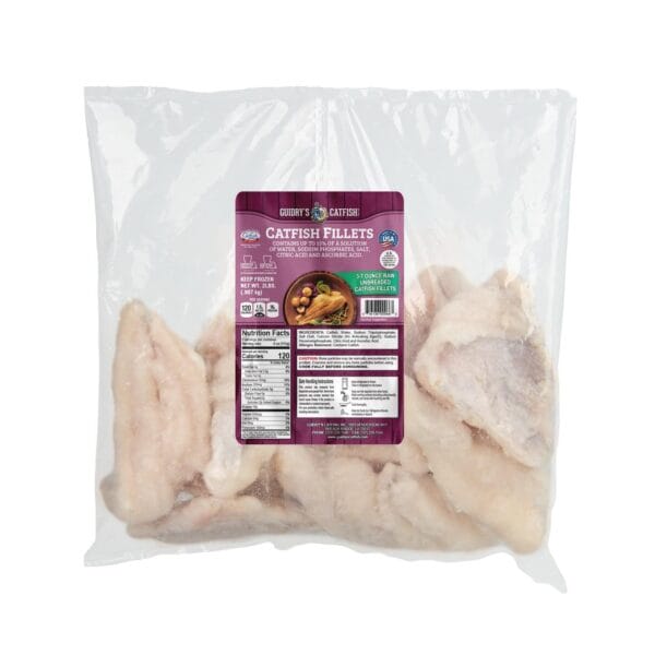 Guidry's Catfish Fillets 2 lb IQF