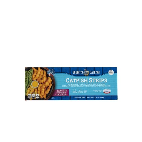 Guidry's Catfish Strips 4 LB IQF