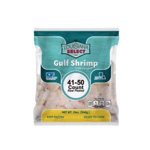 LA Select Peeled Gulf Shrimp 41-50 ct 12oz IQF