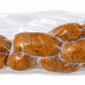 A vacuum-sealed package of eight seasoned The Best Stop Pepper Jack Boudin Party Links.