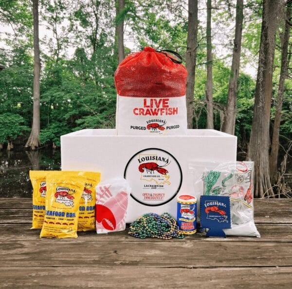 Louisiana Crawfish Company *PURGED* Live Crawfish Party Packs