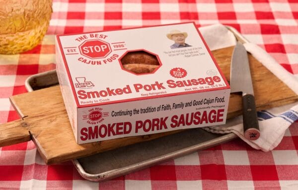  The Best Stop Smoked Pork Sausage 3.5 lb Box