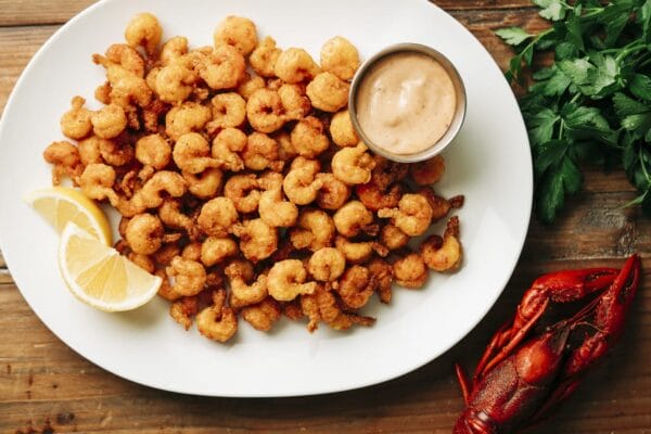 breaded crawfish tails
