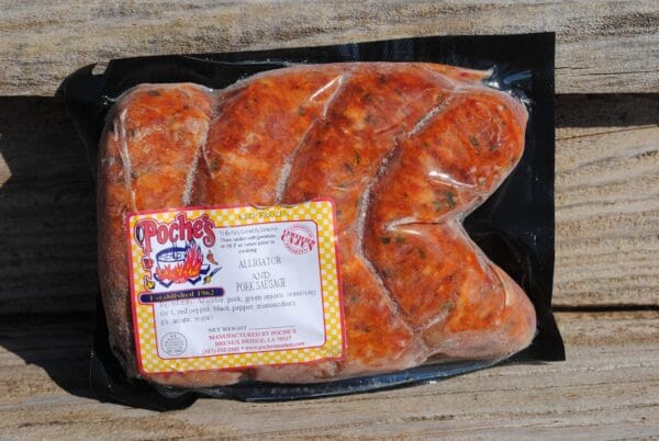 Poche's Fresh Alligator & Pork Sausage