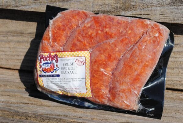 Poche's Fresh Beef & Pork Sausage