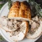 Wild Rice Pecan Turducken Roll