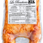 Vacuum-sealed La Boucherie Cajun Stuffed Chicken with rice and a nutrition facts label.