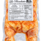 La Boucherie Cajun stuffed chicken with shrimp and sausage jambalaya in a vacuum-sealed package with a nutrition label.