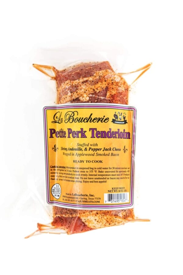 La Boucherie Petit Pork Tenderloin - Shrimp, Andouille, & Pepper Jack Cheese