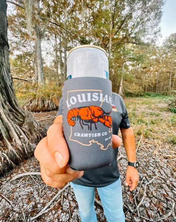 Louisiana Crawfish Company LCC Koozie Louisiana Crawfish Company LCC Koozie