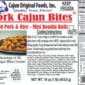 The Snack Sampler (Staff Faves) label with product photo, ingredients list, and nutrition info for snack lovers.